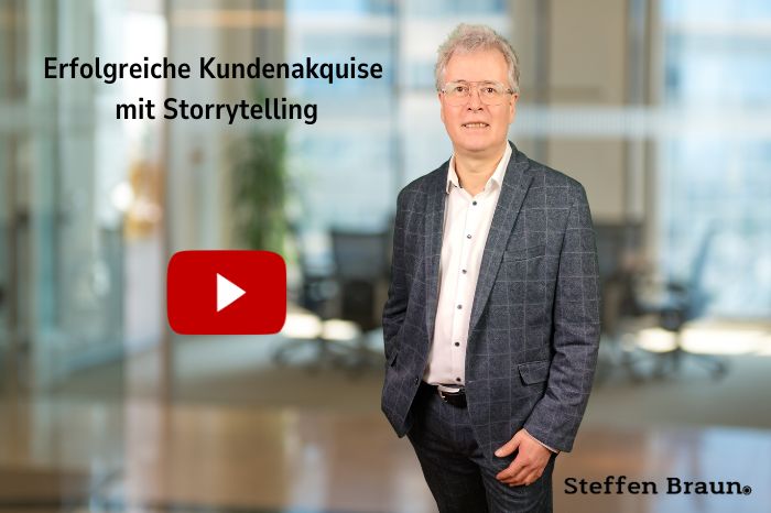 Storytelling ist für die Kundenakquise für Berater bestens geeignet.